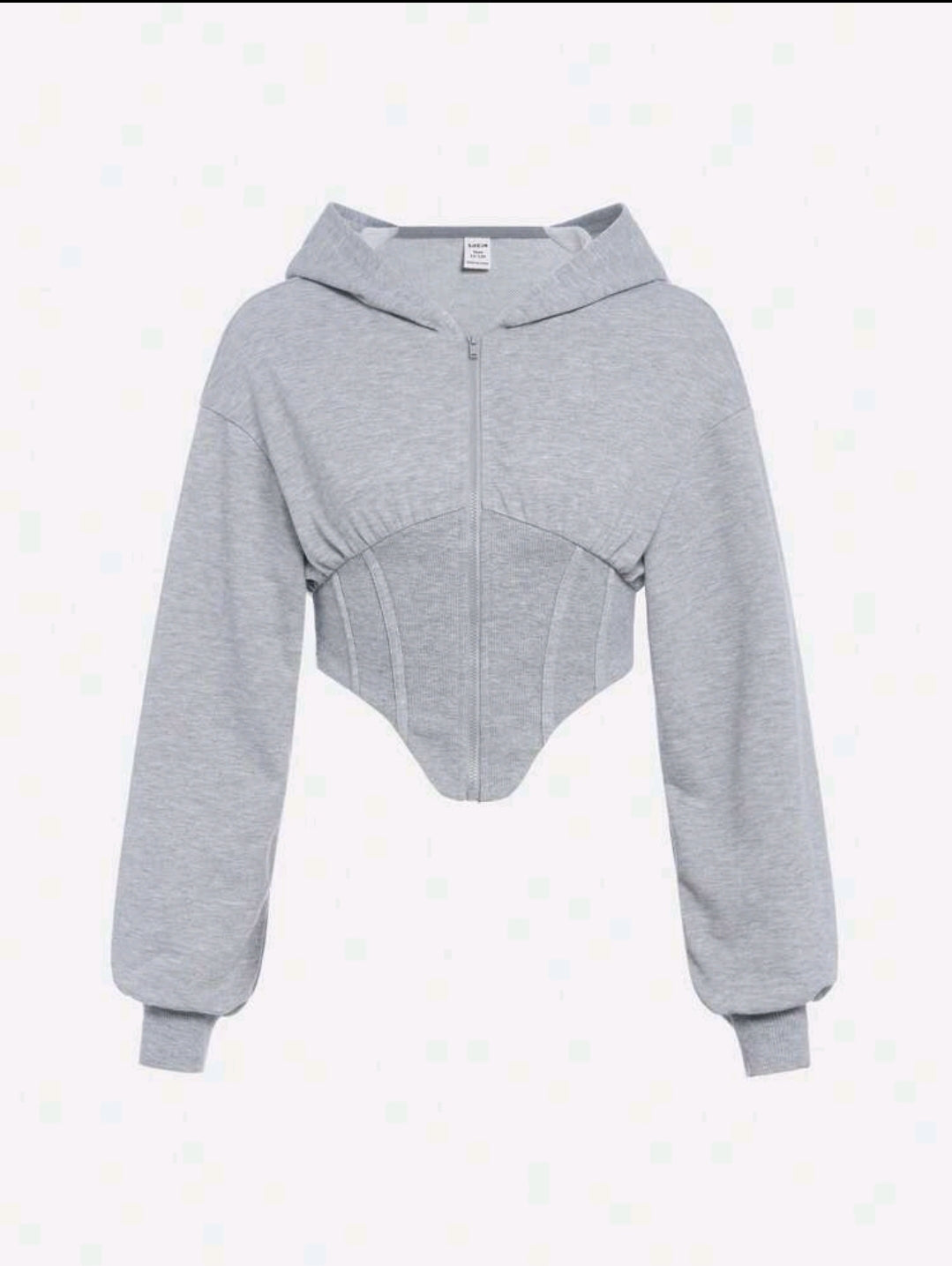 Teen Girl Drop Shoulder Asymmetrical Hem Hoodie